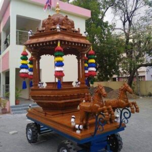 The New Wooden Temple Car