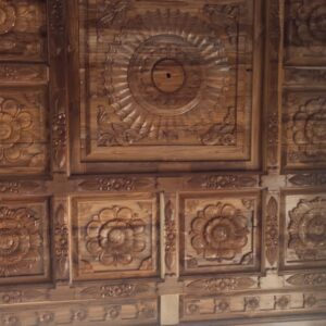 wooden ceiling roof