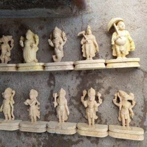 Indian God Wood Carving