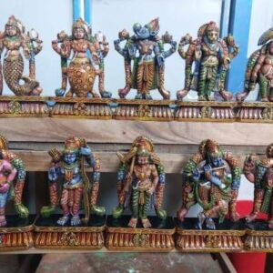 Wooden All God Stature