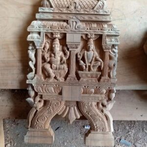 South Indian Temple Wood Carving