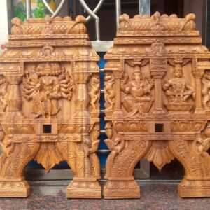 South Indian Temple Wood Carving