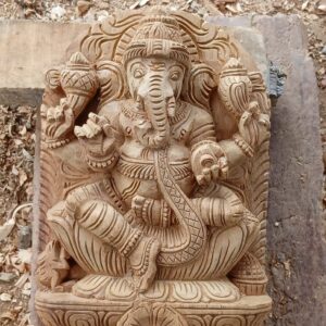 wooden Ganesha