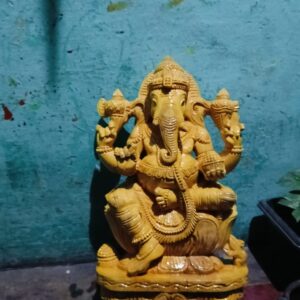 Ganesh Wood Carving