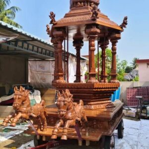 Wooden Temple Car