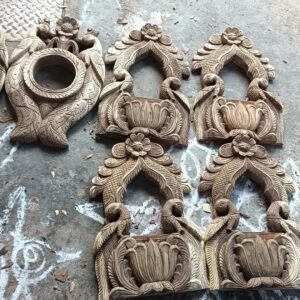 South Indian Temple Wood Carving