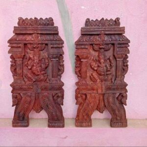 God Wood Carving Panel