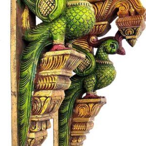 Wooden Parrot Wood Wall Brackets