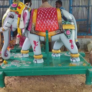 Multicolor Elephant vahana / Yaanai vahanam